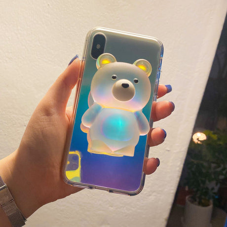 Unique Handcrafted Hologram Teddy Bear Griptok