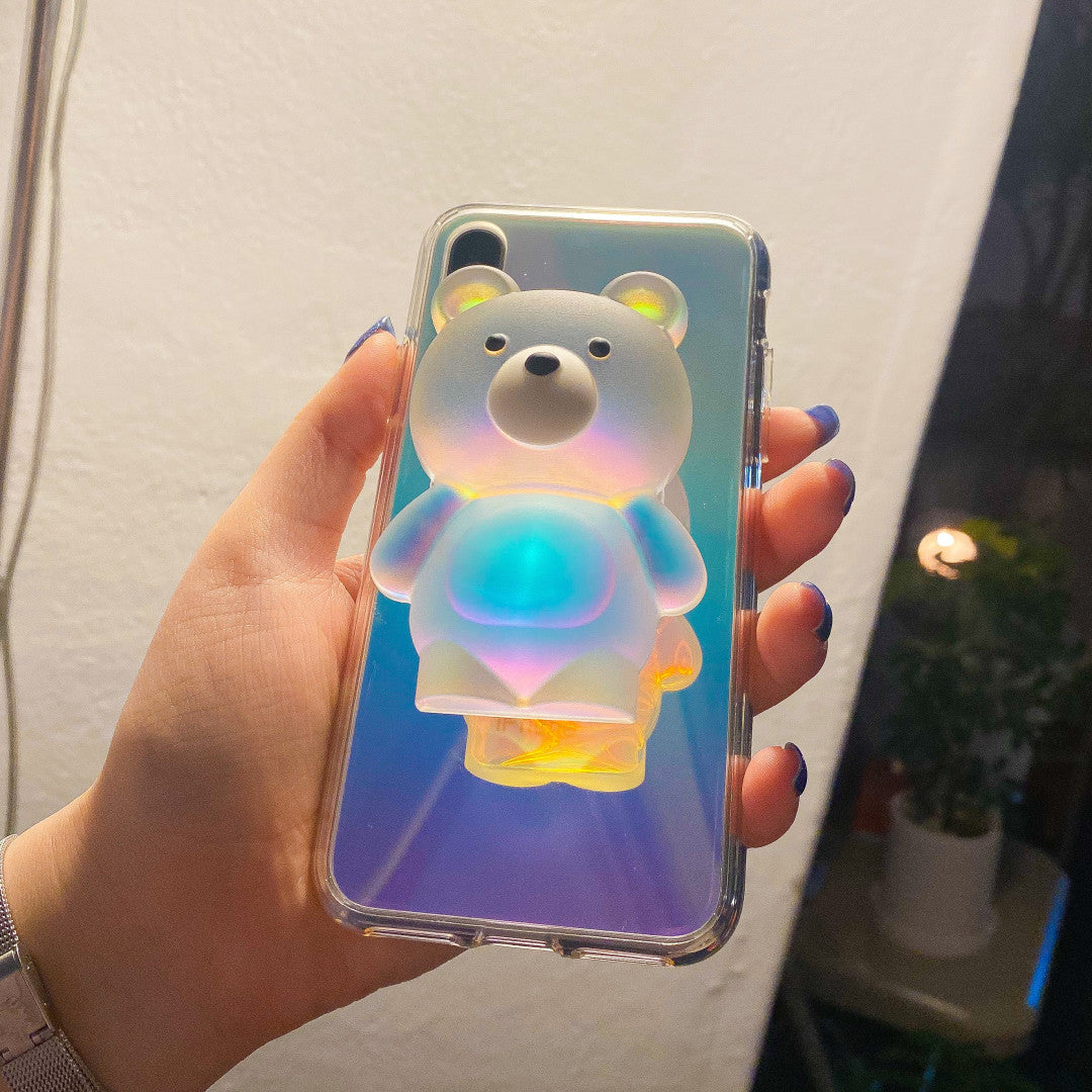 Unique Handcrafted Hologram Teddy Bear Griptok