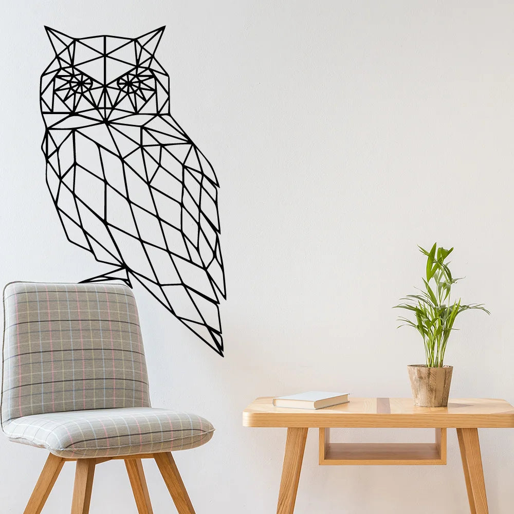 Animal Geometry Wall Art Sticker for Modern Spaces with Chinese Technology