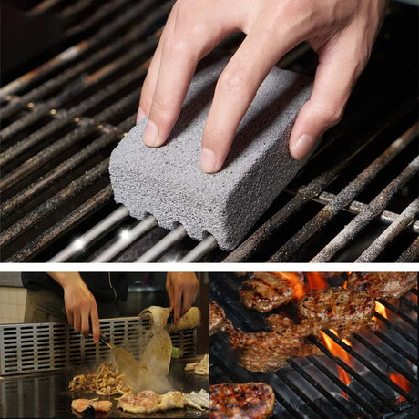 Ultimate BBQ Grill Cleaning Brick Block Eco-Friendly Foam Glass Cleaner