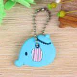 Cartoon Silicone Keychain Case Cover