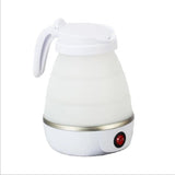 Foldable Travel Kettle with 304 Stainless Steel and Leakproof Silicone Design