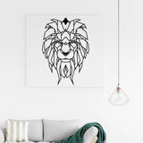Animal Geometry Wall Art Sticker for Modern Spaces with Chinese Technology