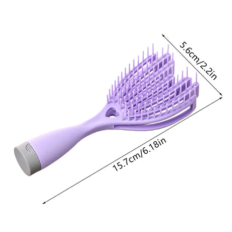 1pc Multi-Purpose Hair Detangler Brush for All Hair Types