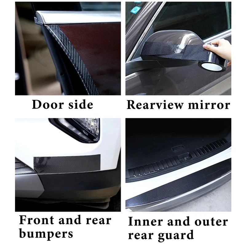 Carbon Fiber Protective Strip for Car Paint Protection