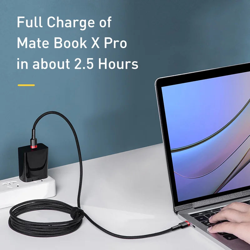 Fast Charging 100W USB-C to USB-C Cable 2M
