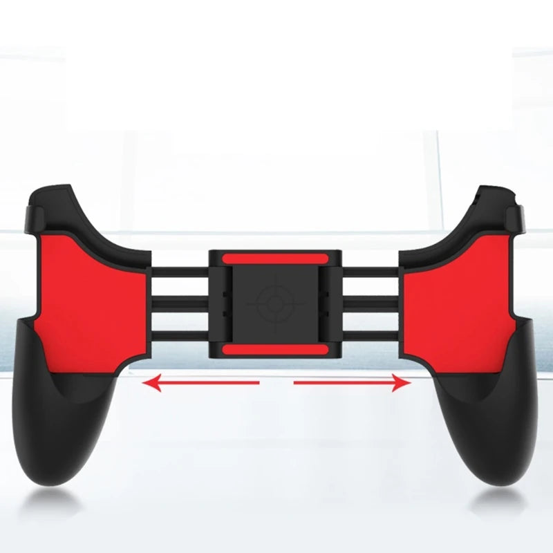 Mobile Gaming Controller with Foldable Stand and Universal Compatibility