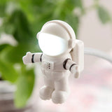 Astronaut LED Desk Lamp with USB Power for Reading and Lighting