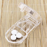 Elderly-Friendly Pill Cutter and Dispenser with Storage Box