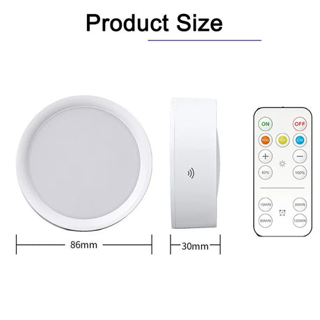 Wireless LED Kitchen Lamp with Remote Control Feature