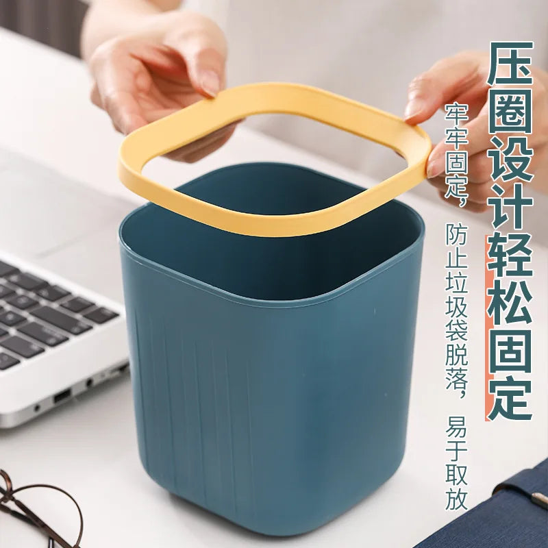 Compact and Stylish Desktop Waste Can