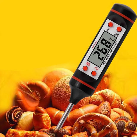 Kitchen Cooking Digital Thermometer Probe Liquid Grill Temperature Tool