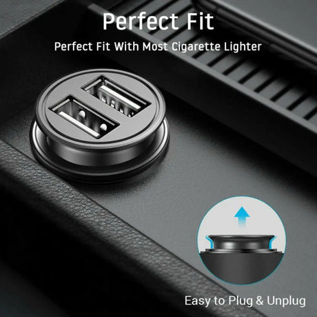 Fast Charge Dual Port Car Phone Charger