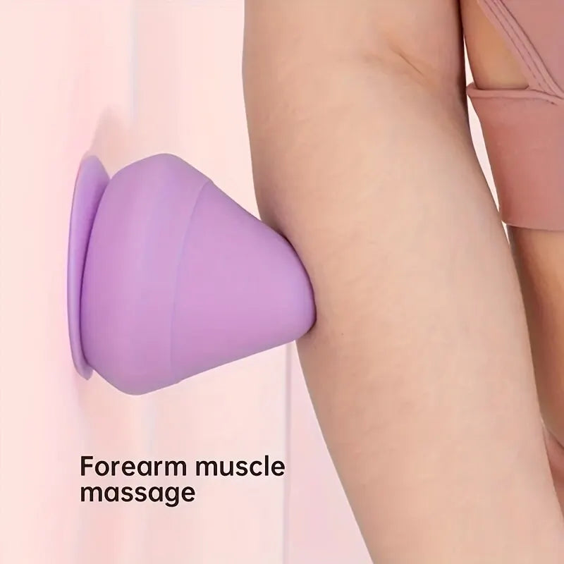 Cone Multi-Function Suction Cup Wall Massager for Multi-Body Muscle Therapy