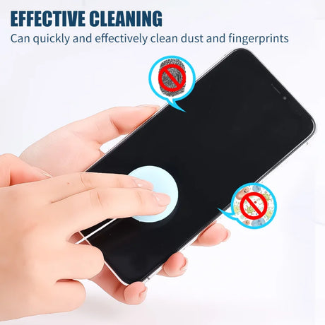 Portable Mini Screen Cleaner Keychain with Dust Stopper