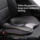 ComfortMax Orthopedic Tailbone and Sciatica Relief Cushion - Non-Slip with Premium Memory Foam for Office Chair and Car Seat