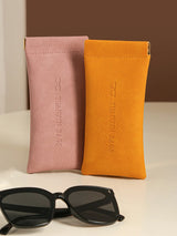 Chic Unisex PU Leather Eyewear Pouch - Waterproof and Durable Glasses Case