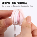 Portable Mini Screen Cleaner Keychain with Dust Stopper