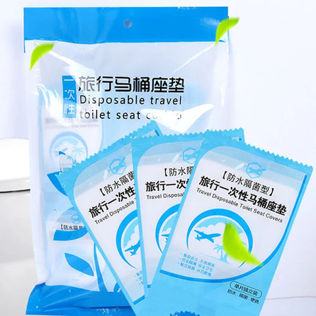 Hygienic Disposable Toilet Seat Covers for Travel and Bathroom Use