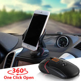 360 Degree Rotating Car Smartphone Holder with Dashboard Suction Cup Mount