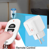 Wireless Smart Socket Plug with Remote Control for Lights and Outlets