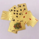 Luxury 24K Gold Foil Waterproof Playing Cards for Premium Gaming Experience