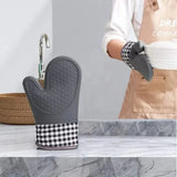 Kitchen Pro Silicone Oven Glove with Enhanced Safety Features