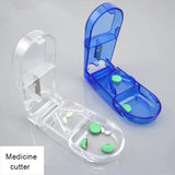 Elderly-Friendly Pill Cutter and Dispenser with Storage Box