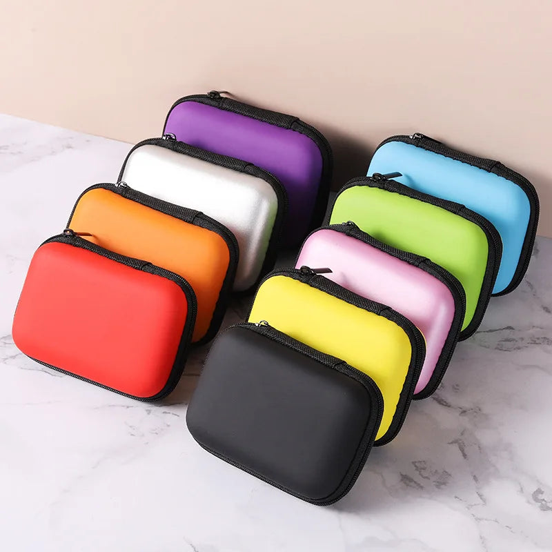 Portable Electronic Accessories Organizer Bag - Compact Travel Storage Solution
