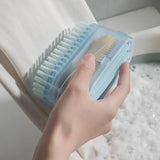 Bathroom Soap Box with Built-in Roller Brush and Foam Enhancer