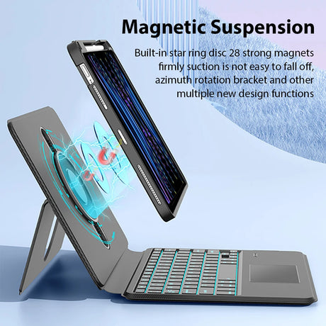 Magic Keyboard Case With Waterproof and Shockproof Design For iPad Pro, iPad Air, and More