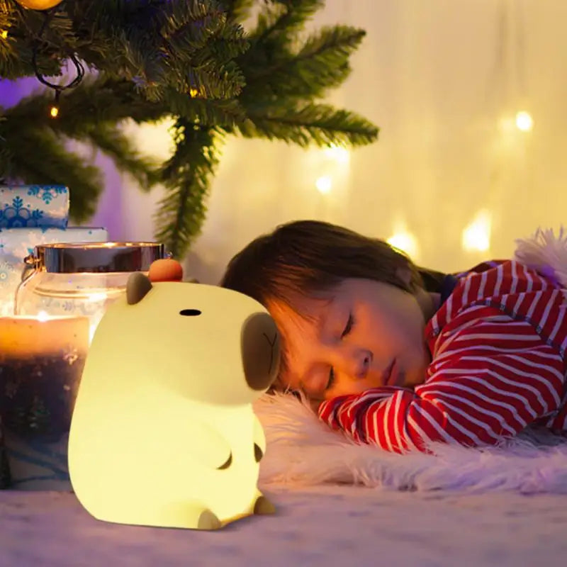 Cute Capybara Night Light