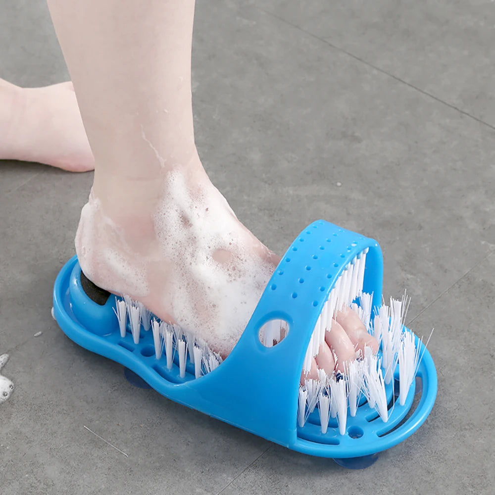 Deluxe Spa-Inspired Foot Cleaning and Massaging Brush - Exfoliating Bathroom Essential