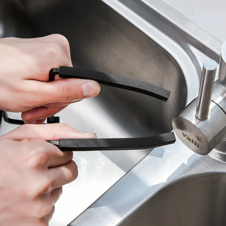 Efficient Sink Organizer with Double-Layer Design and Anti-Skid Fixation