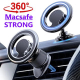 Magnetic Car Phone Holder with Universal Compatibility for iPhone, Samsung, Xiaomi & GPS Devices