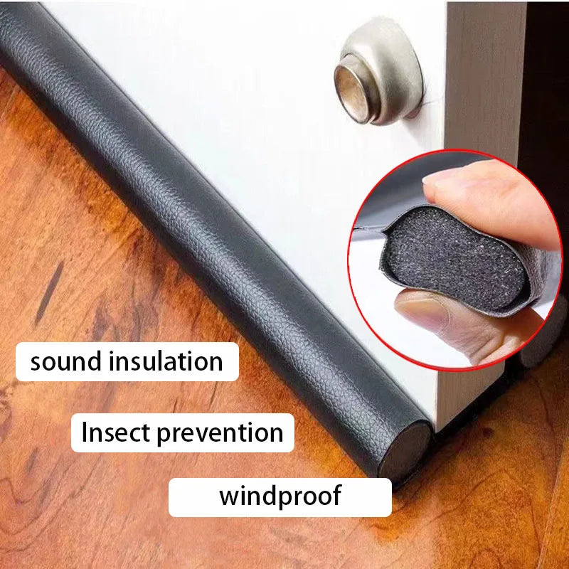 Weatherproof Soundproof Door Bottom Sealing Strip with Flexible Design