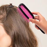 Versatile Salon-Quality Detangling Hair Brush with Anti-static Cushion & Barber Styling Features