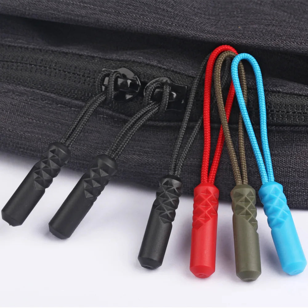 10 Colorful Zipper Pullers for Fixing Broken Zippers