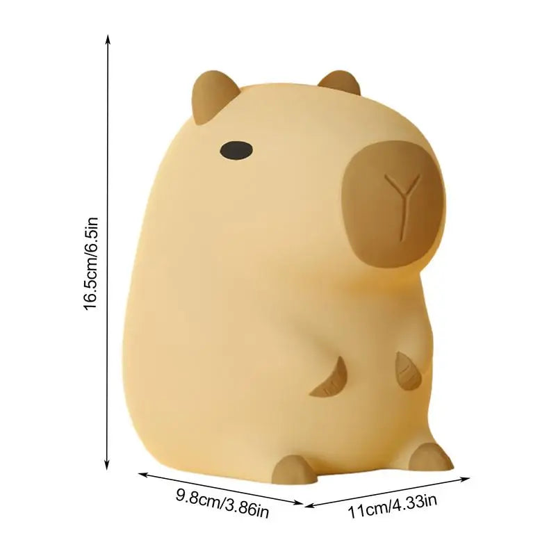 Cute Capybara Night Light