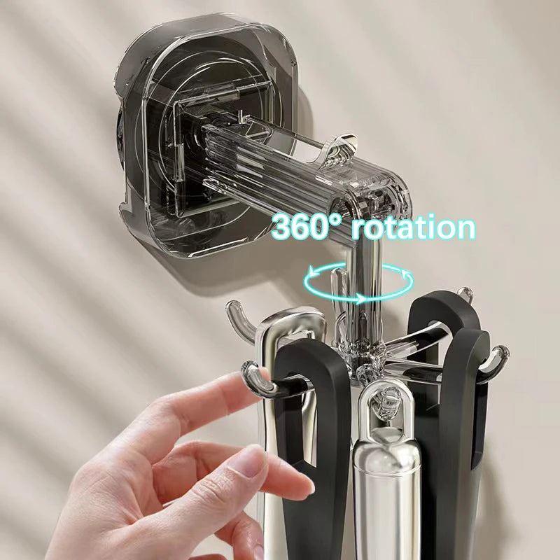 360-Degree Rotating Kitchen Utensil Holder