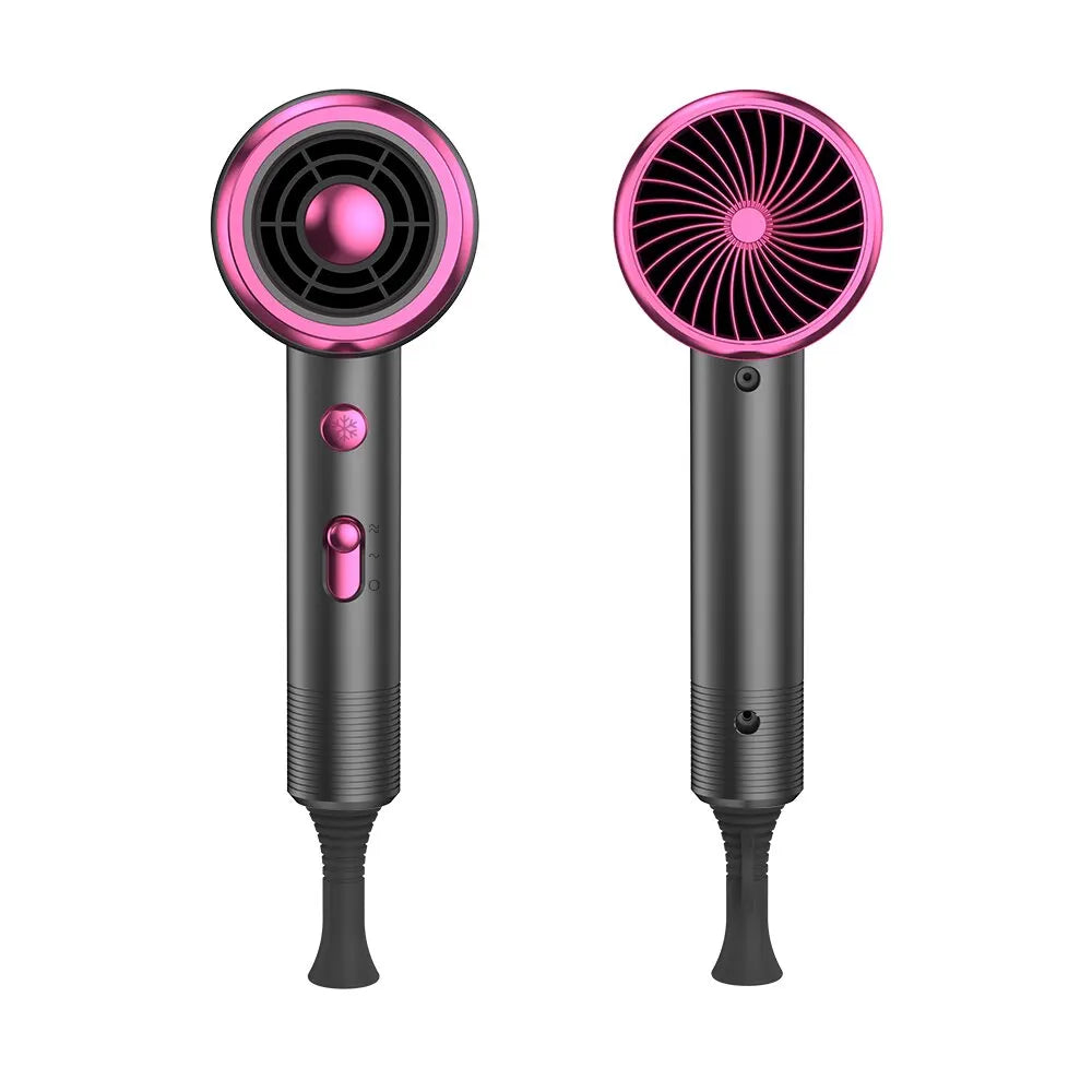 1800W Ionic Salon-Quality Hair Dryer with Unique Diffuser Comb Brush and Constant Temperature Control