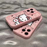 Hello Kitty Clear Silicone Phone Case