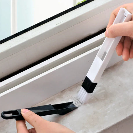 Window Groove Cleaning Brush Tool for Sparkling Surfaces