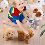 Realistic Interactive Plush Smart Dog Toy - Perfect Christmas Gift for Kids