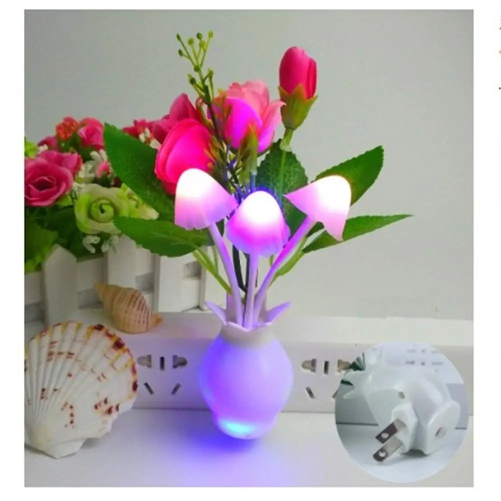 Flower LED Night Light for Home Bedroom Decor