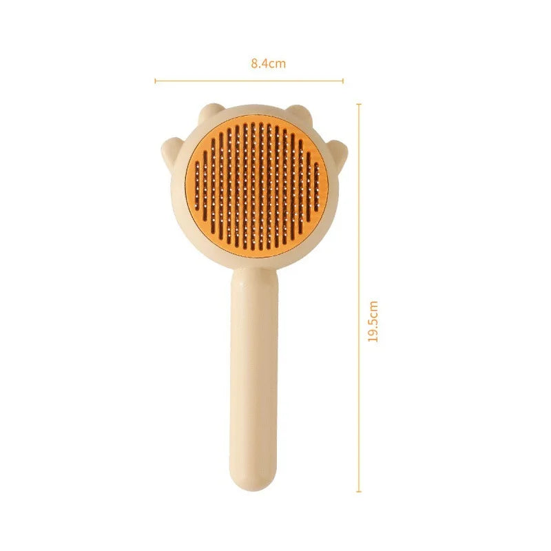 Effortless Pet Grooming Magical Comb for Cats and Dogs with Massage Brush