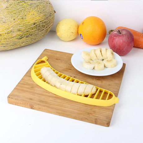 Effortless Eco-Friendly Banana Slicer: Essential Kitchen Tool