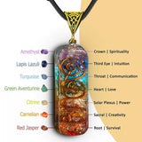 Balance Your Chakras with Retro Reiki Healing Pendant