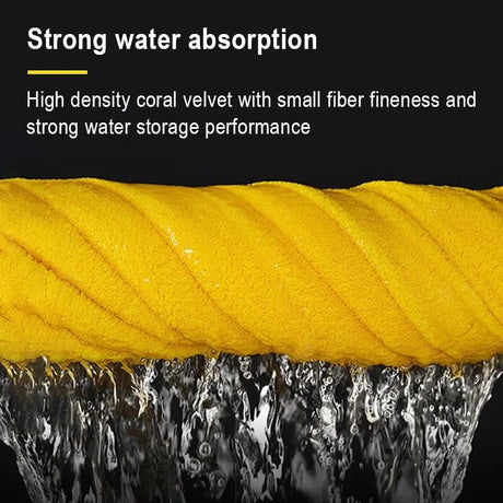 Premium Absorbent Car Cleaning Towels - Durable and Shed-Free Aerated Cloths for Sparkling Cars