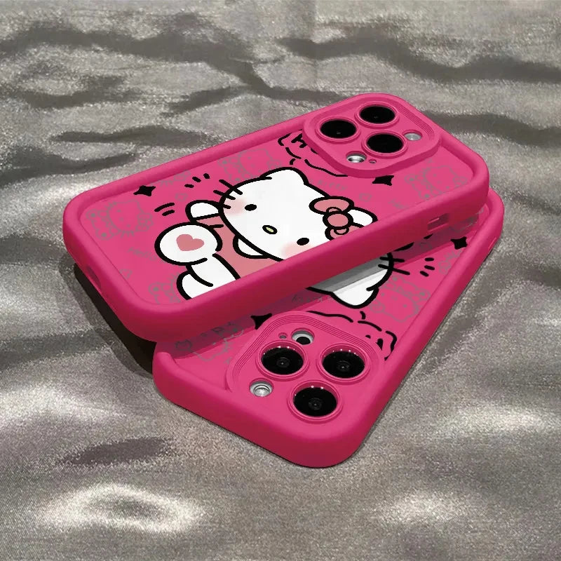 Hello Kitty Clear Silicone Phone Case